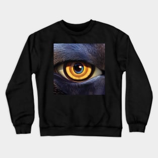 Wolf Eye Art Crewneck Sweatshirt